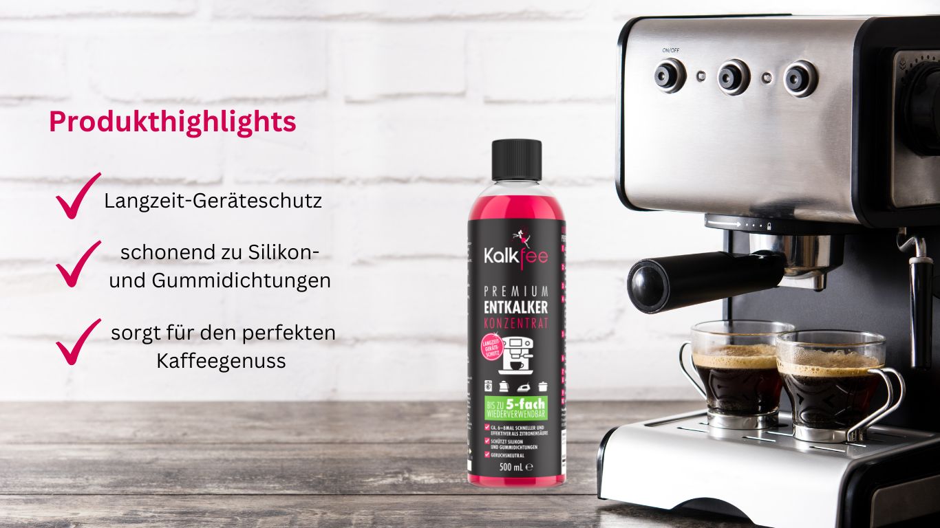 Kalkfee Entkalker für den perfekten Kaffeegenuss