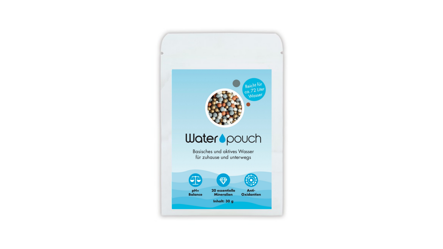 Water Pouch - gesundes, aktives und basisches Wasser " 6er Pack "
