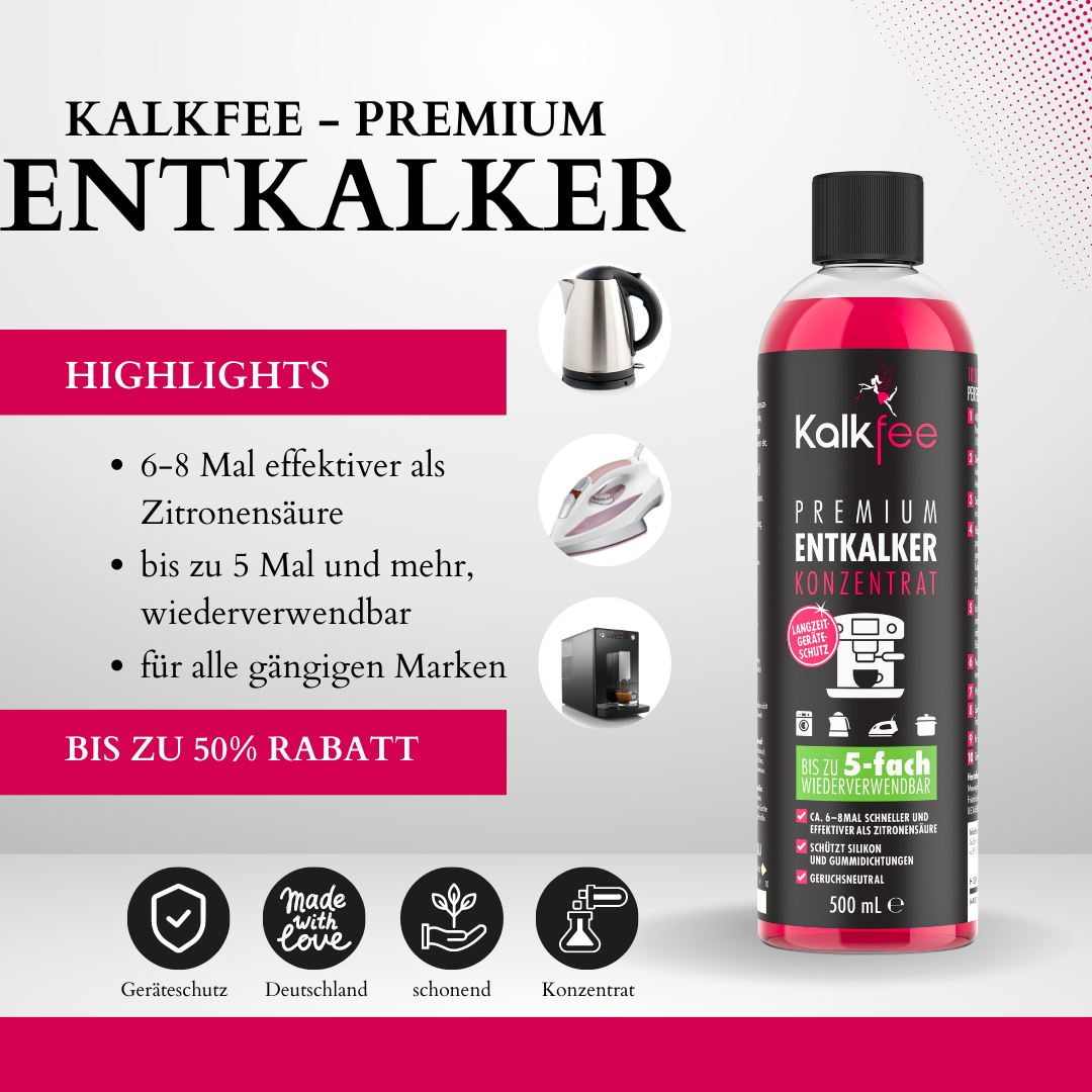 Entkalker bis zu 50 % Rabatt